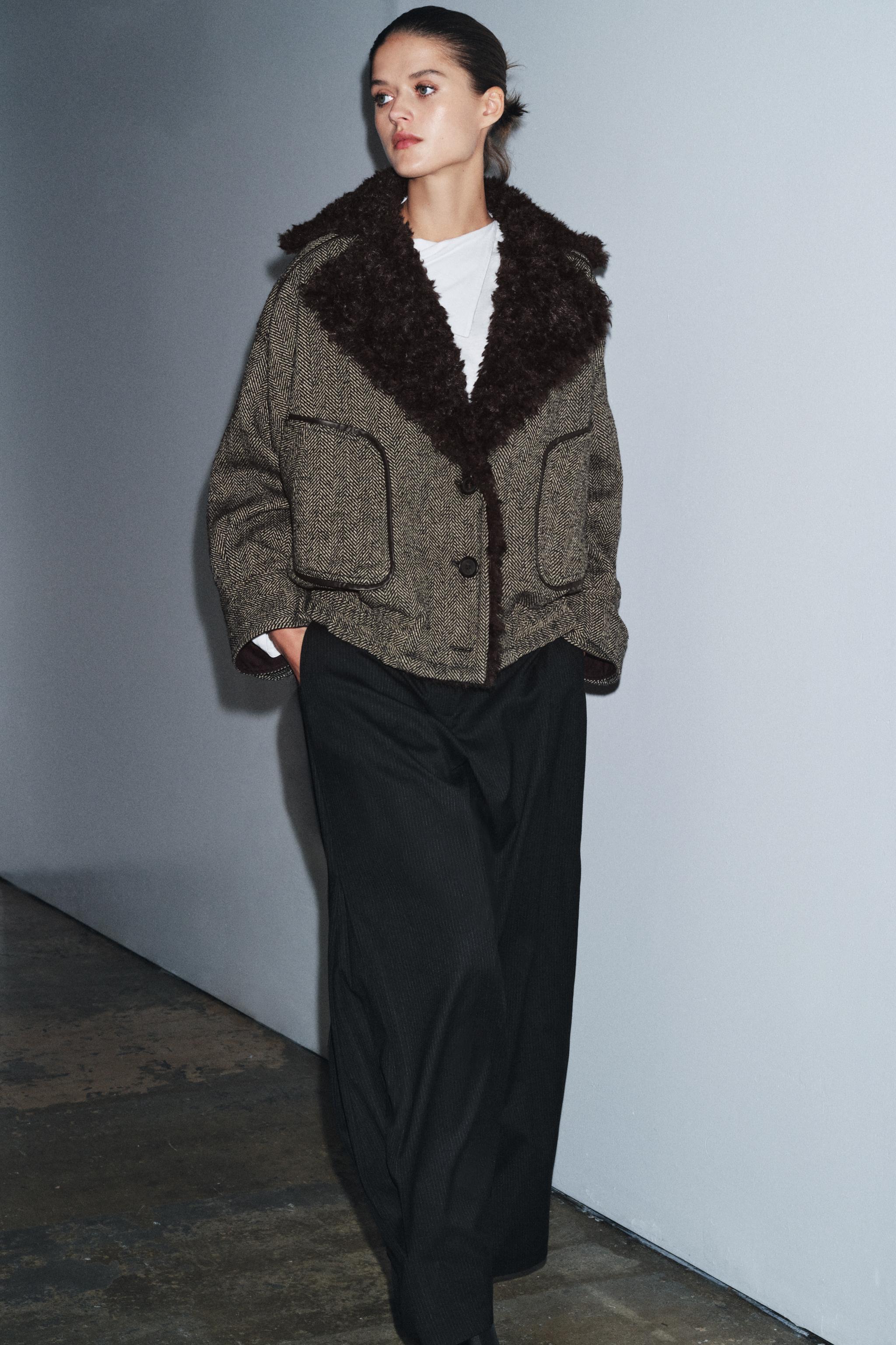 PANTALON À RAYURES TENNIS PLI ZW COLLECTION